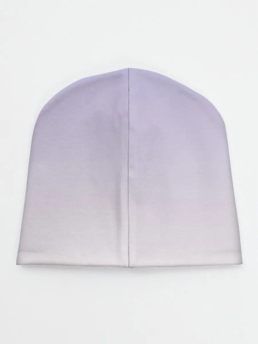 Детская шапка / единорожек на фиолетовом