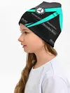 Детская шапка / MERCEDES BENZ АКВАМАРИНОВЫЙ