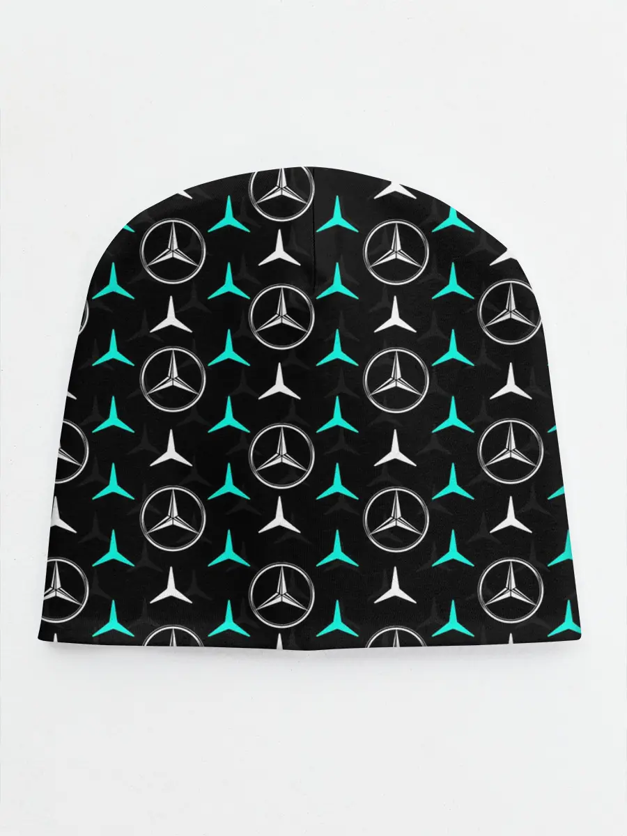 Детская шапка / MERCEDES BENZ УЗОР