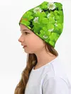 Детская шапка / Ирландский Клевер и Монетка