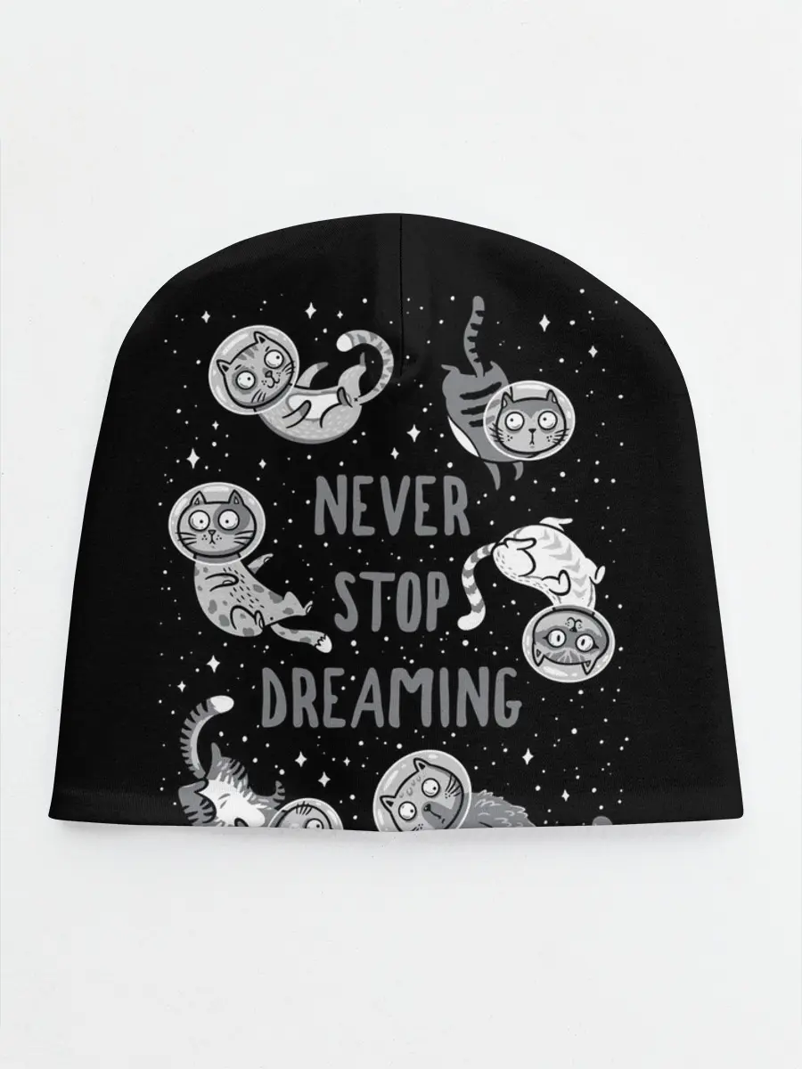 Детская шапка / Коты в Космосе