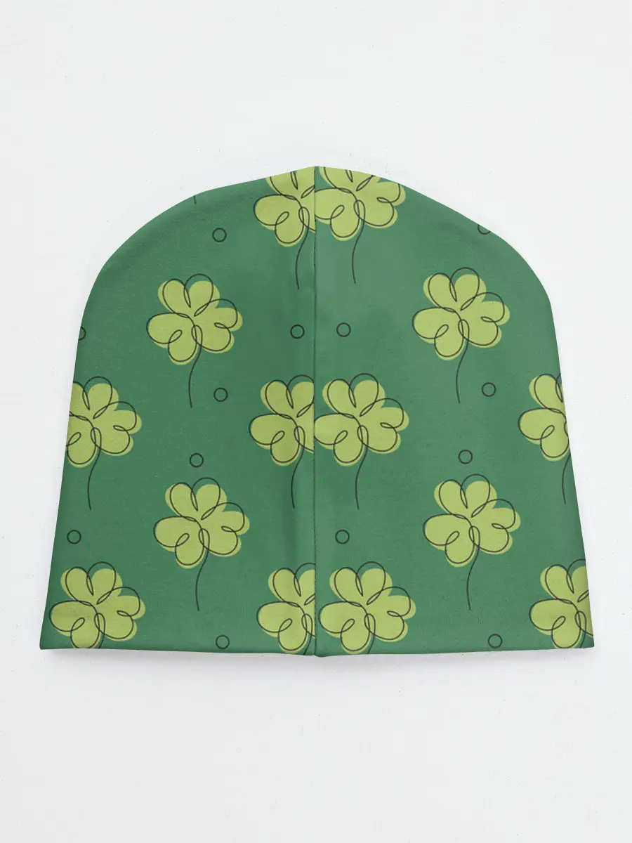 Детская шапка / Узор на День святого Патрика