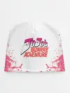 Детская шапка / Лого джоджо розовые брызги