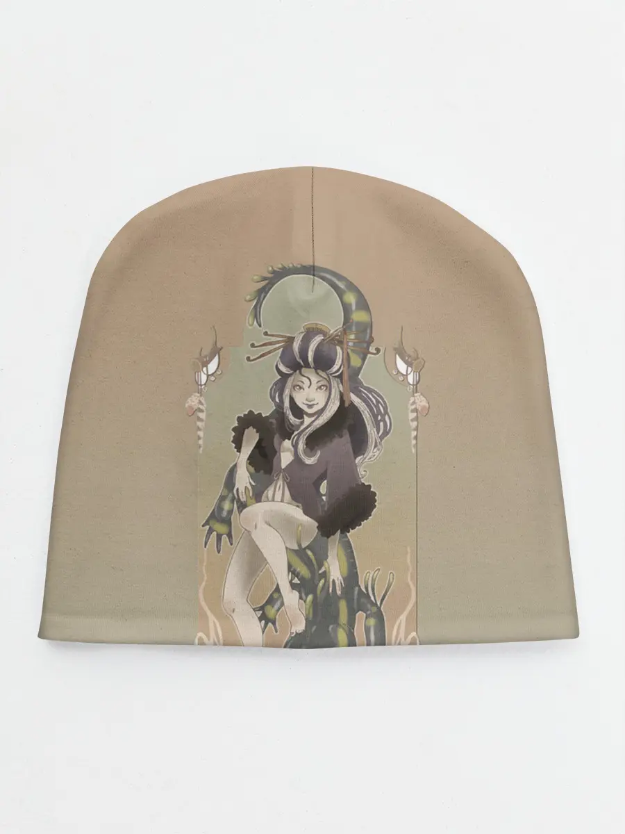 Детская шапка / Девушка ящерица