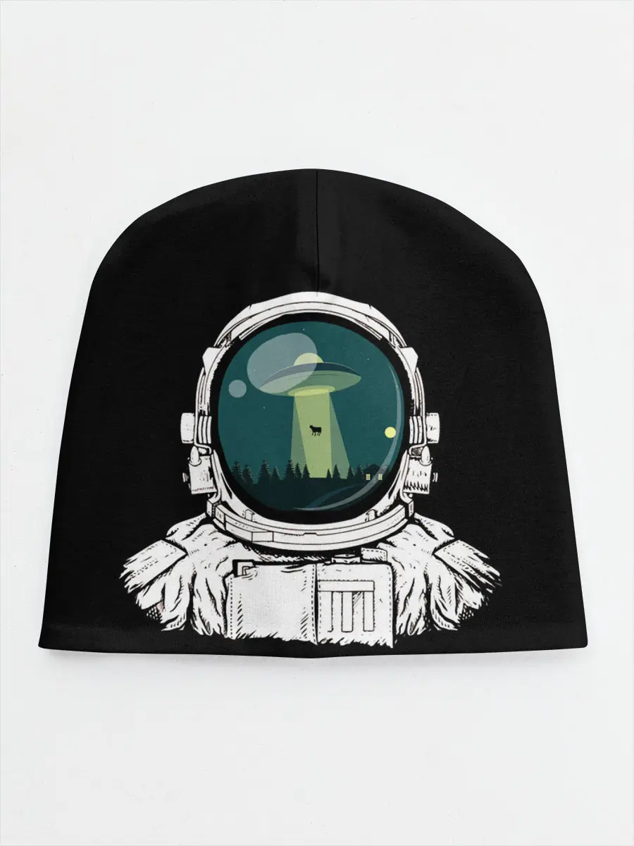 Детская шапка / Скафандр с отражением НЛО