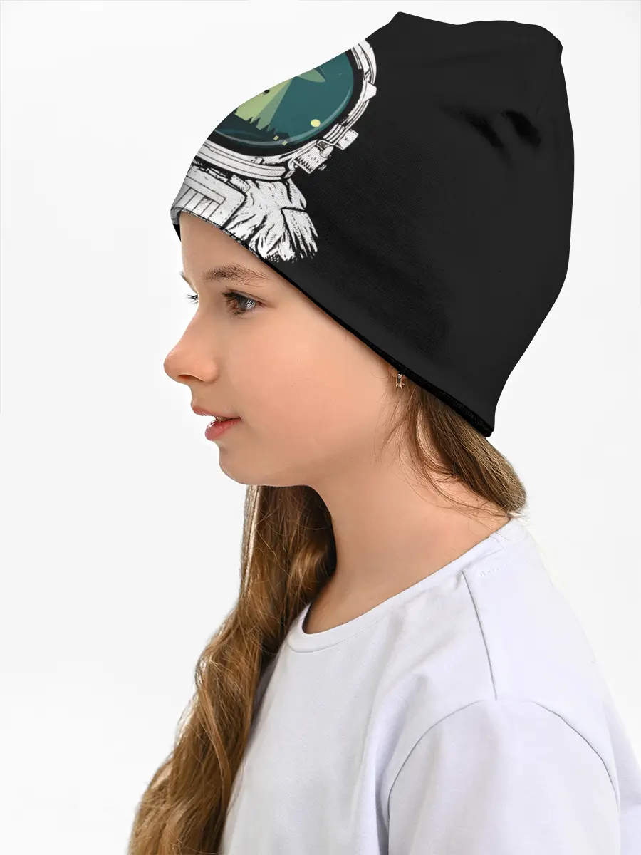 Детская шапка / Скафандр с отражением НЛО