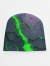 Детская шапка / ЗЕЛЕНЫЙ РАЗЛОМ | 3Д РАЗЛОМ