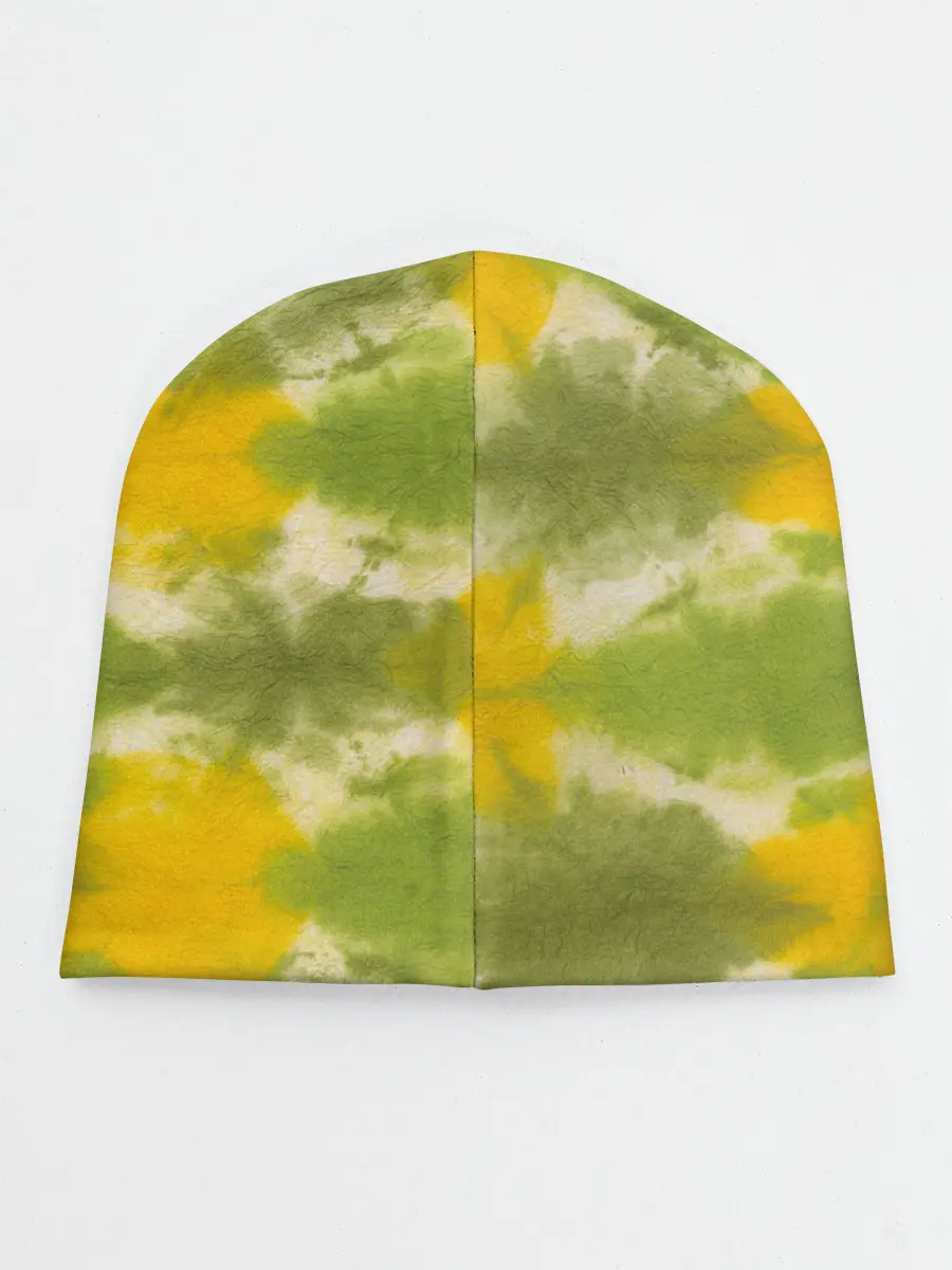 Детская шапка / разводы краски