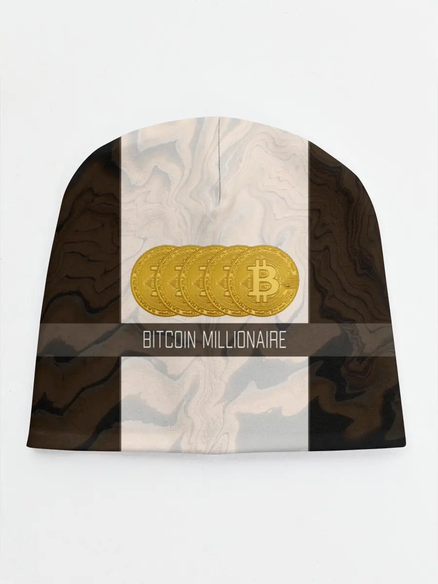 Детская шапка / Bitcoin | Биткоин | Миллионер