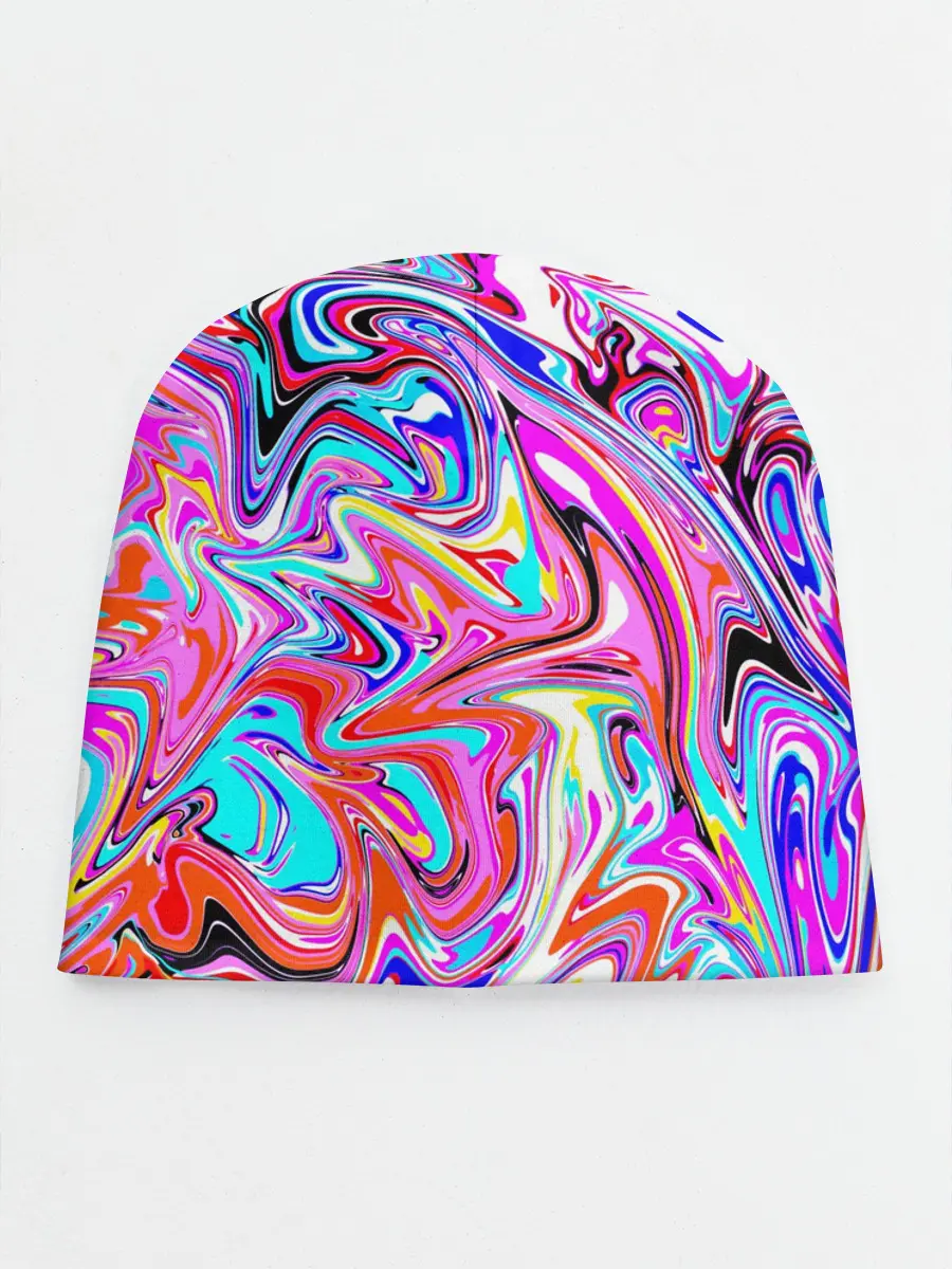 Детская шапка / ЖИДКИЕ КРАСКИ