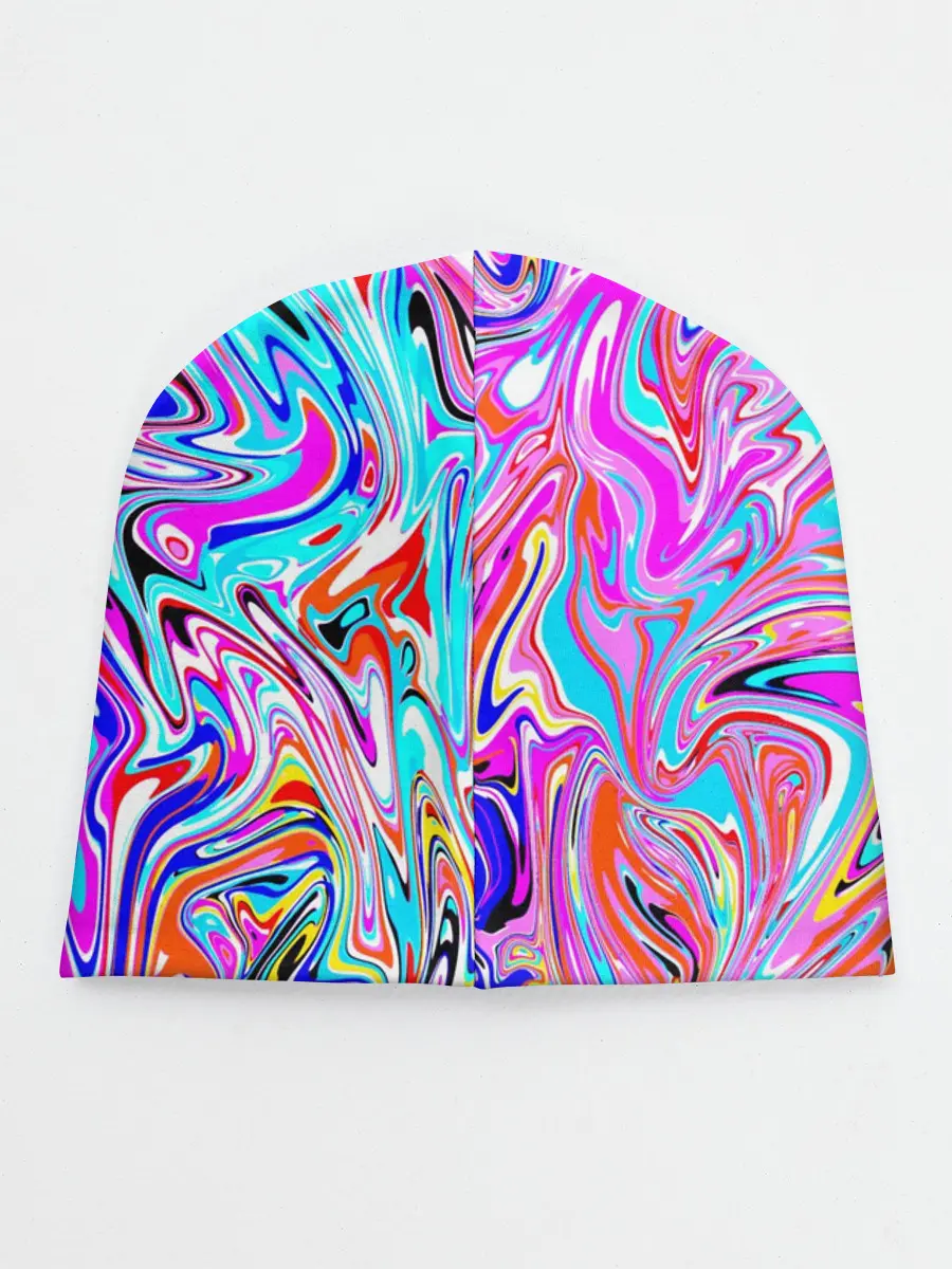 Детская шапка / ЖИДКИЕ КРАСКИ