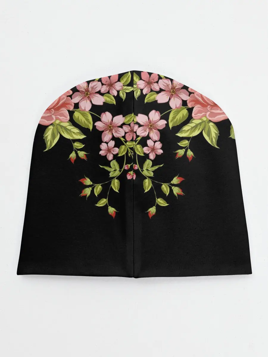 Детская шапка / Цветы