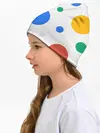 Детская шапка / Цветной горох