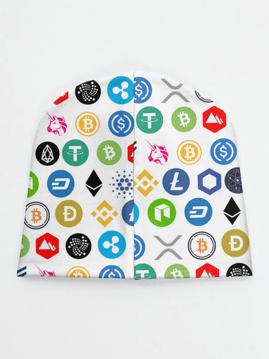Детская шапка / BITCOIN PATTERN | БИТКОИН