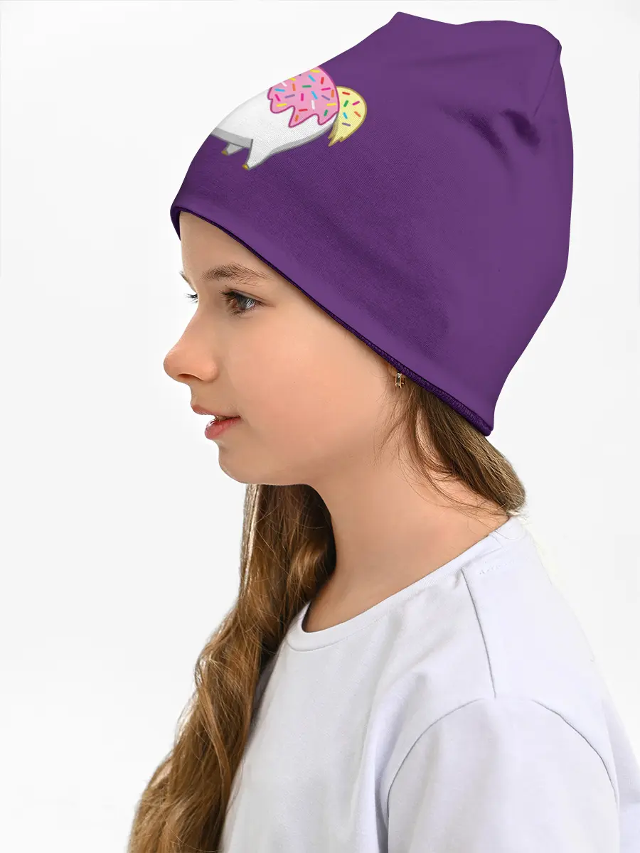 Детская шапка / Единорог | Пончик