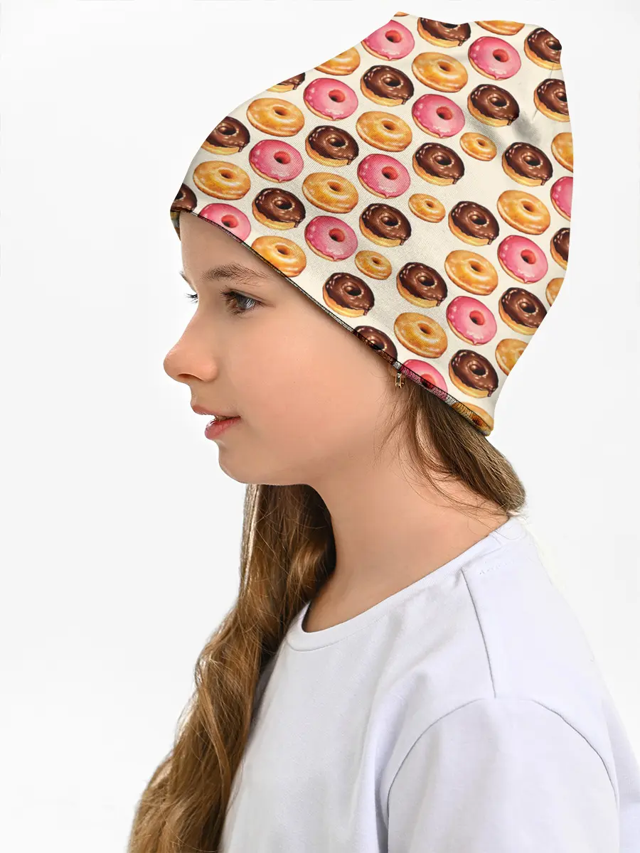 Детская шапка / Пончики