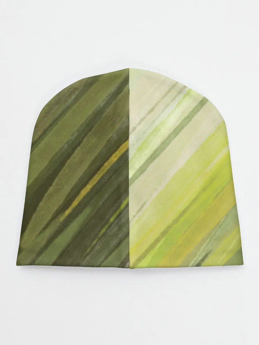 Детская шапка / Акварельные линии