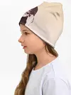 Детская шапка / девочка в очках милая