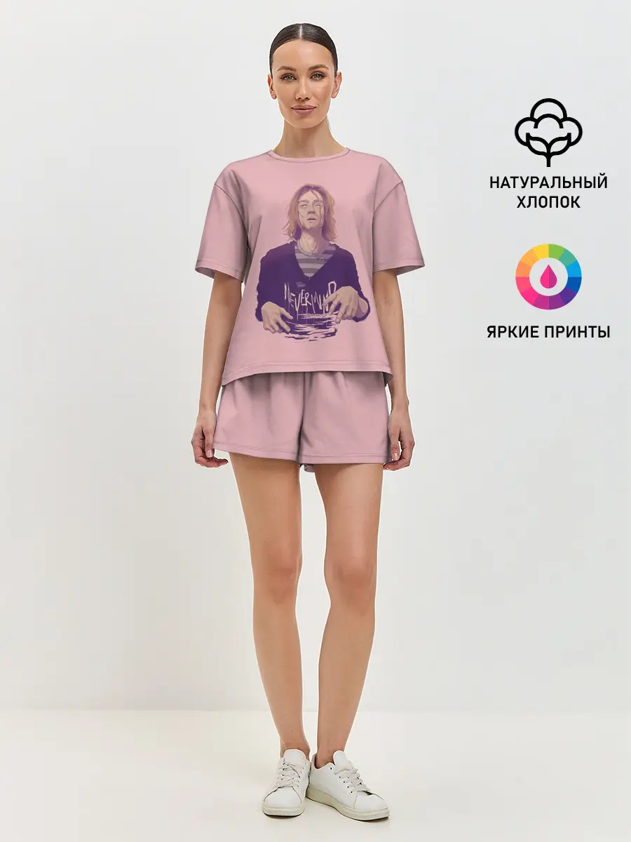 Женская пижама с шортами / Курт Невермайнд