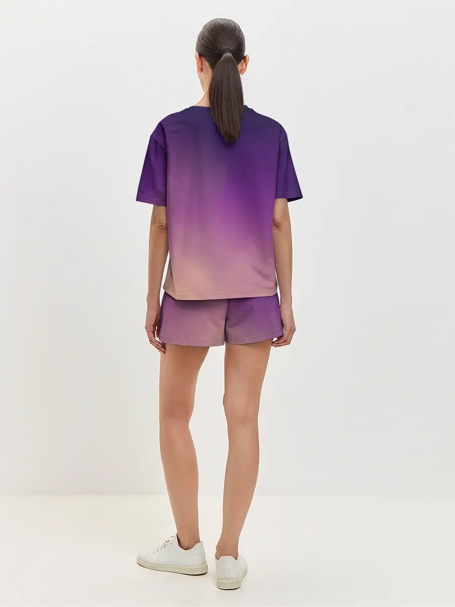 Женская пижама с шортами / Стильный Уикенд