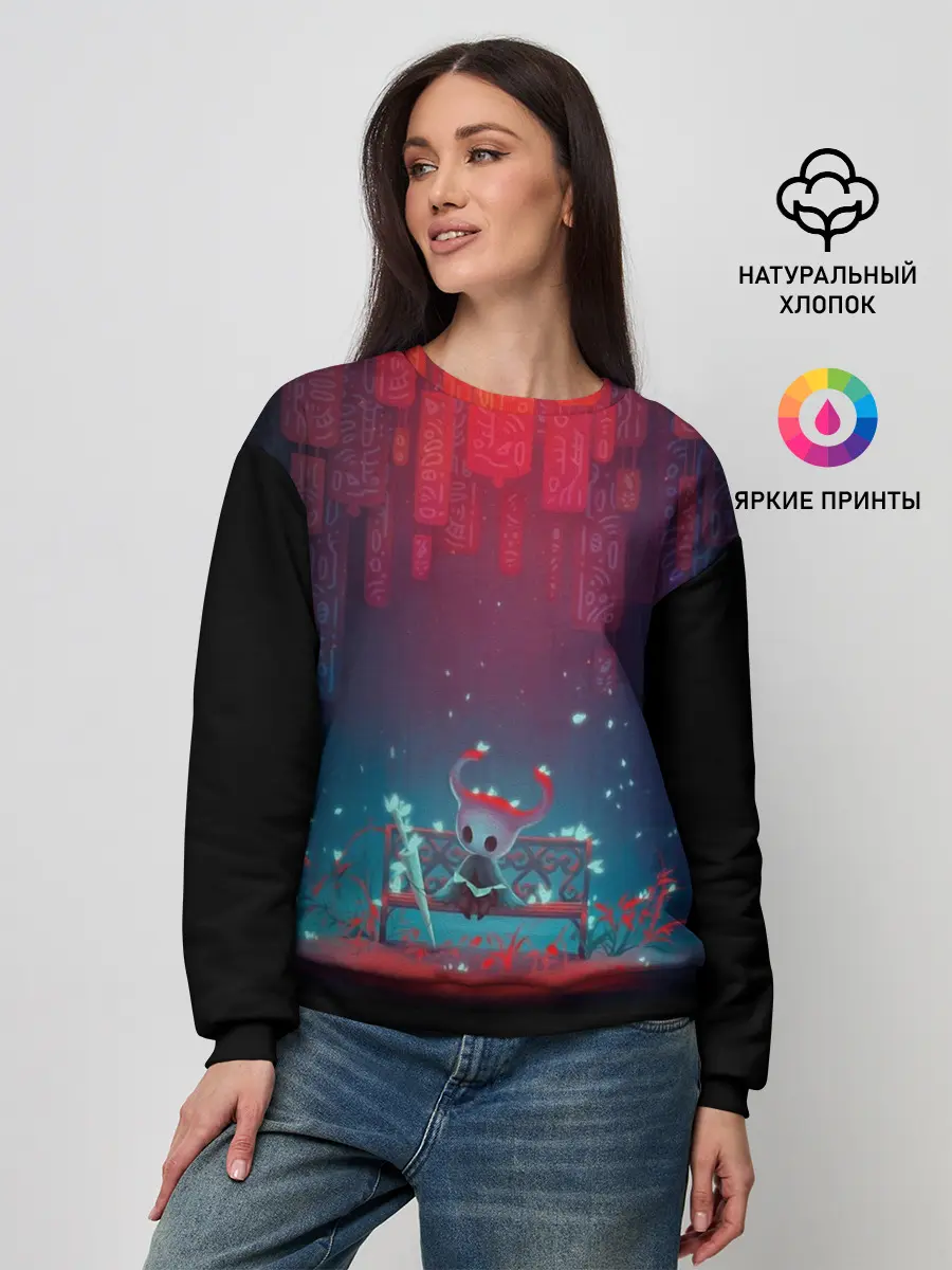 Женский свитшот / hollow knight