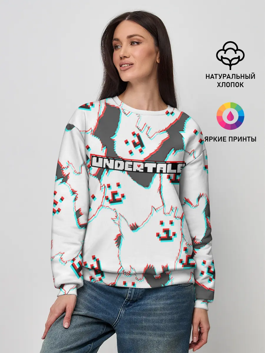 Женский свитшот / Undertale