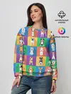 Женский свитшот / Забавные собаки