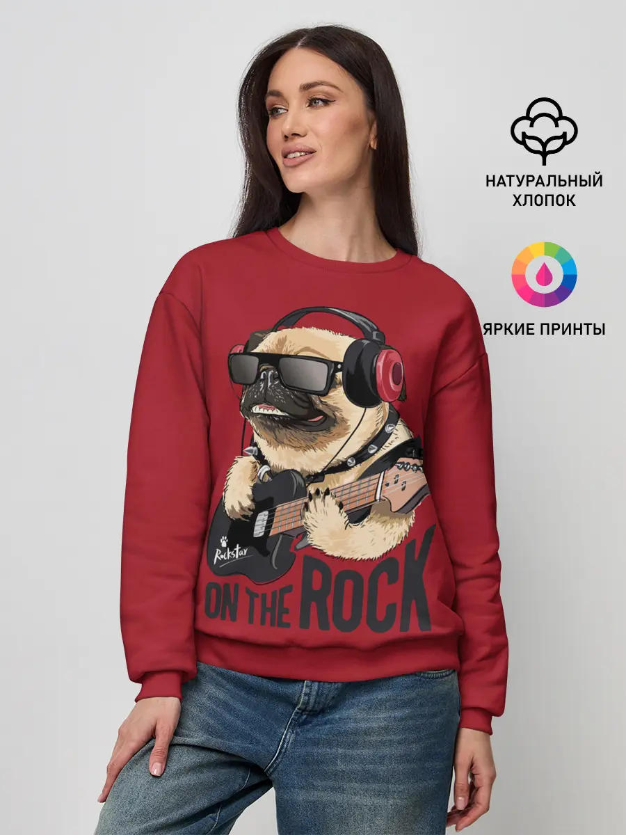 Женский свитшот / On the rock