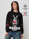 Женский свитшот / Кролик с Пистолетами: Измайлов