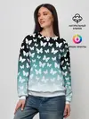 Женский свитшот / Бабочки