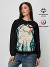 Женский свитшот / Хранители леса и дракон