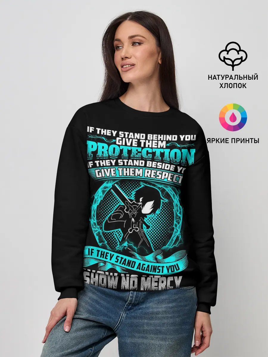 Женский свитшот / HEARTBEATS Sword Art Online