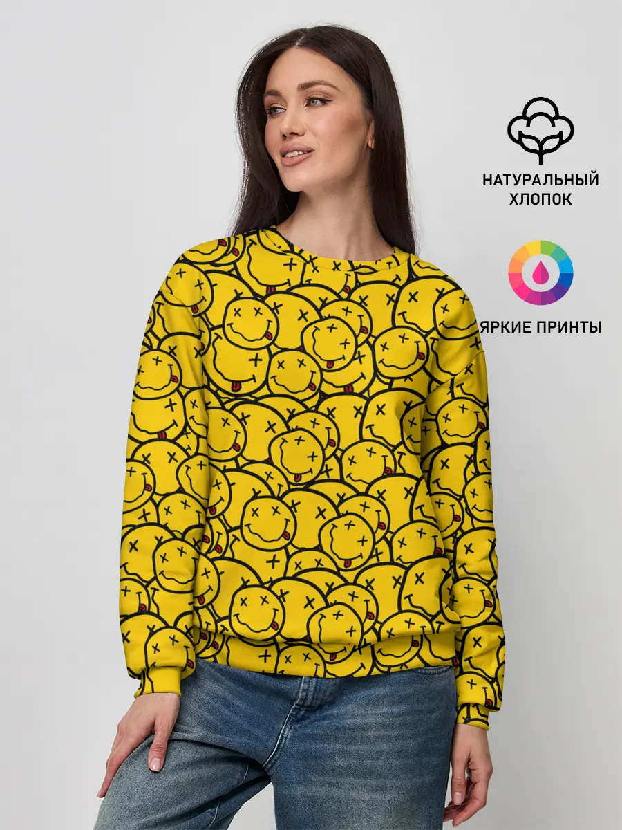 Женский свитшот / NIRVANA