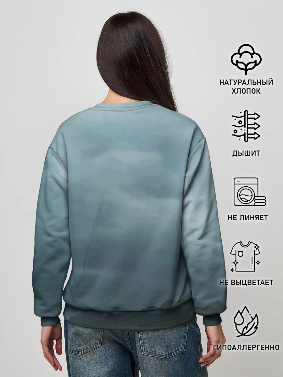 Женский свитшот / Сэм - DEATH STRANDING