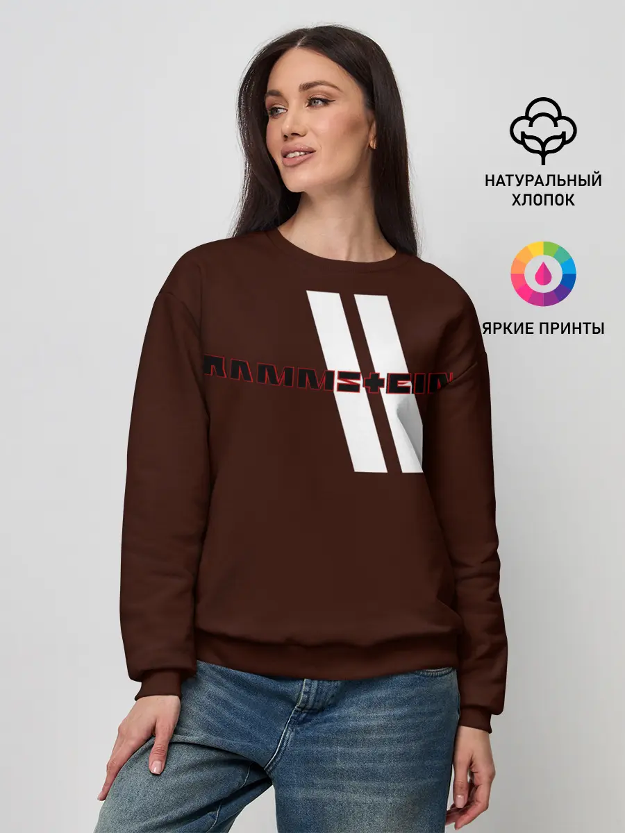 Женский свитшот / Rammstein...