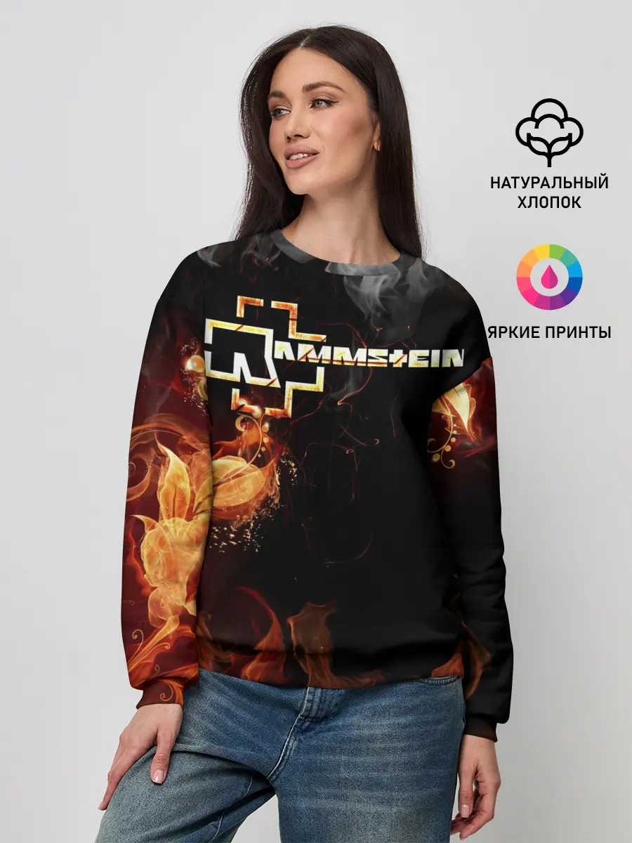 Женский свитшот / Rammstein