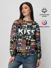 Женский свитшот / Kiss