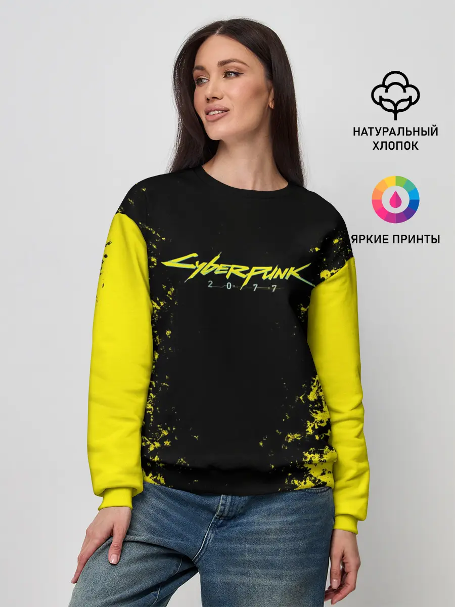 Женский свитшот / CYBERPUNK 2077