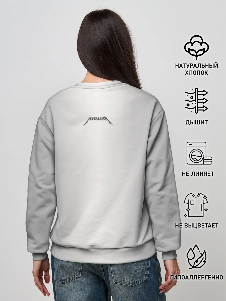 Женский свитшот / Metallica