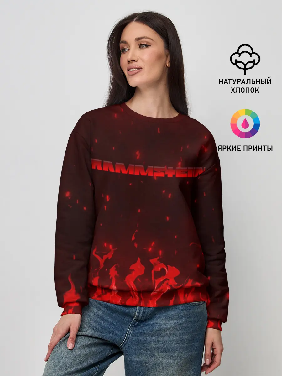 Женский свитшот / Rammstein