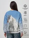 Женский свитшот / Белый скакун
