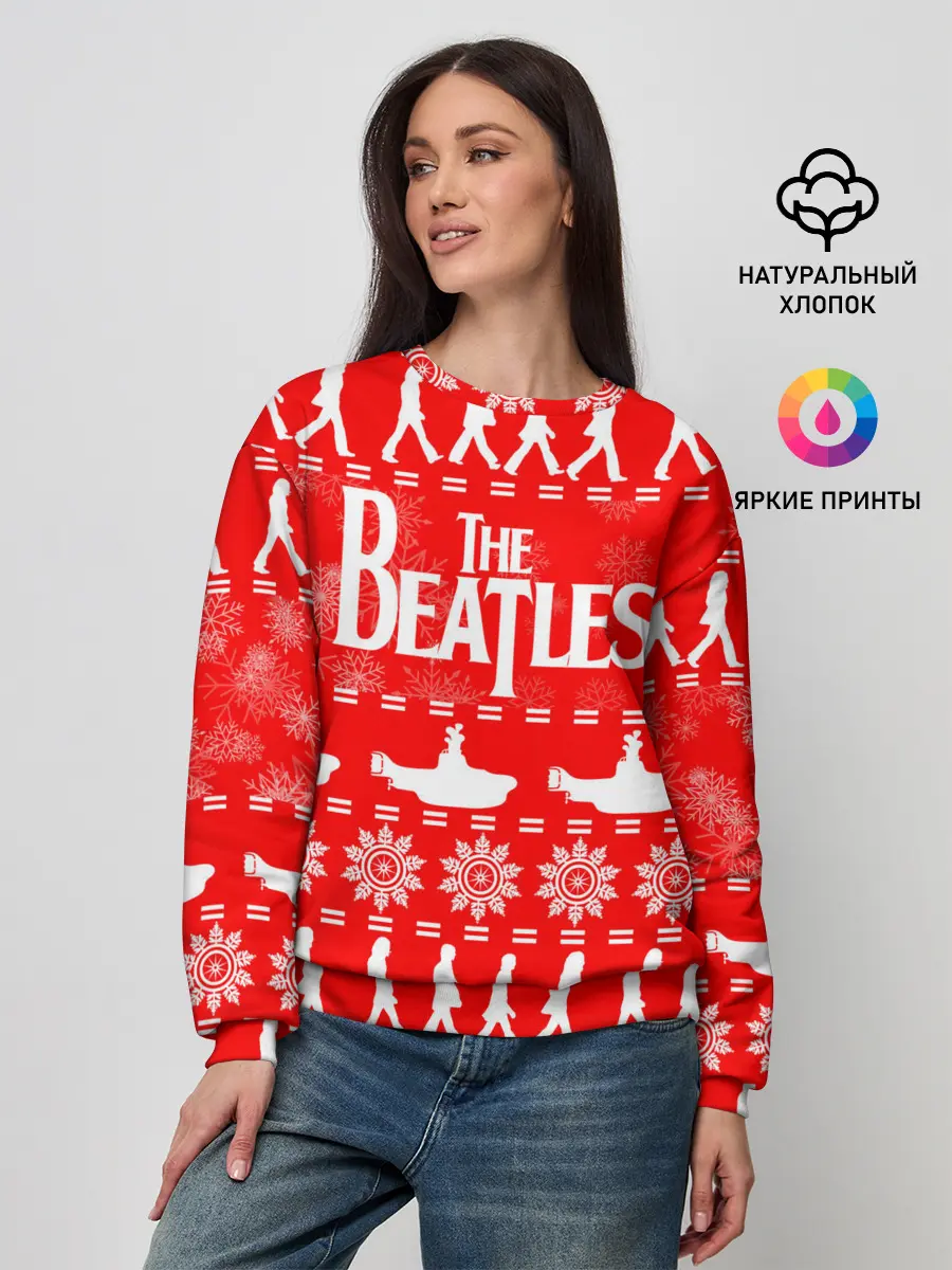 Женский свитшот / The Beatles