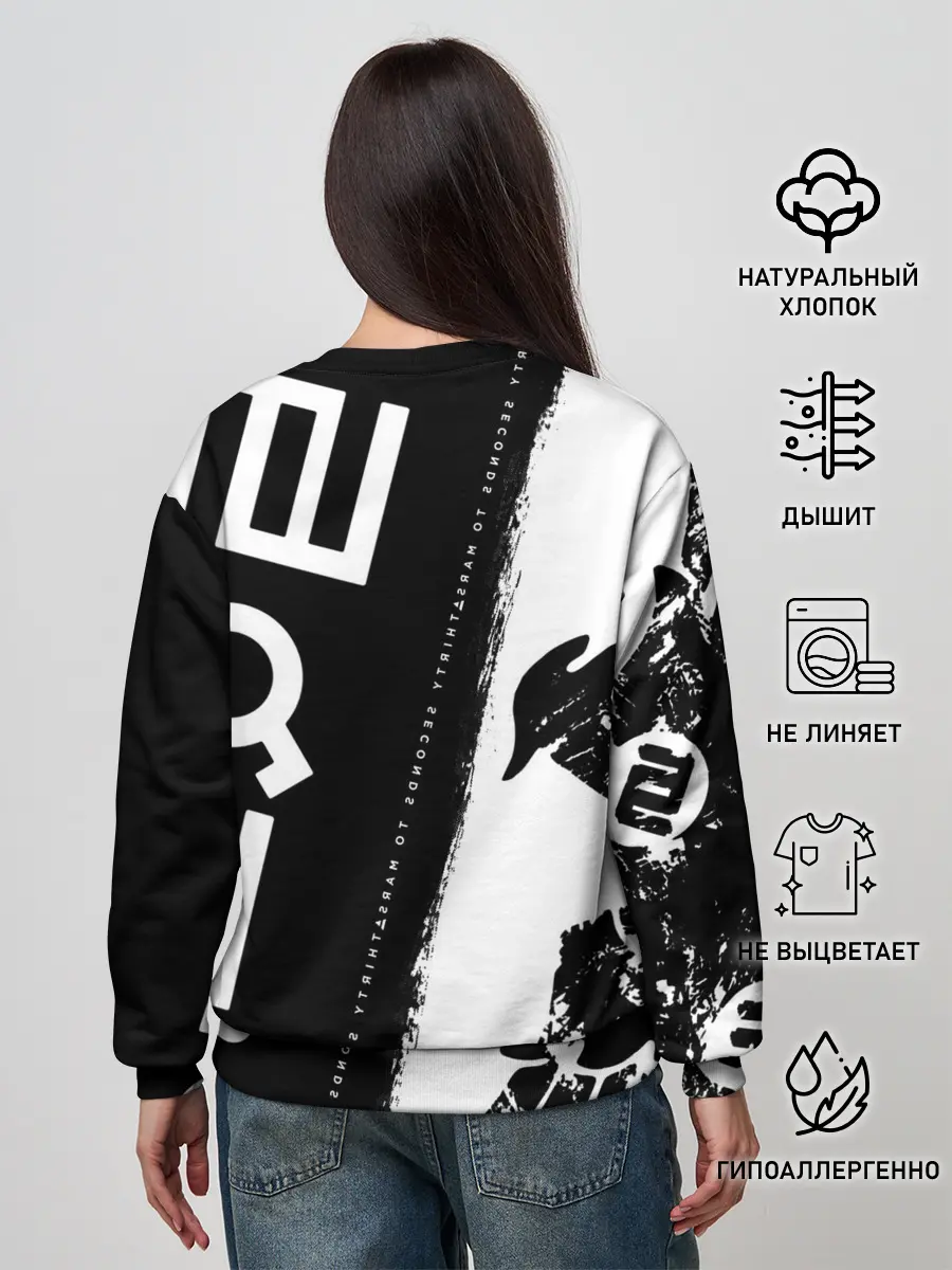 Женский свитшот / 30 Seconds to Mars