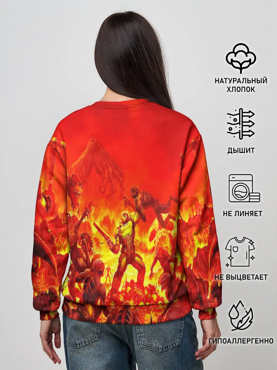 Женский свитшот / DOOM