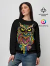 Женский свитшот / Сова