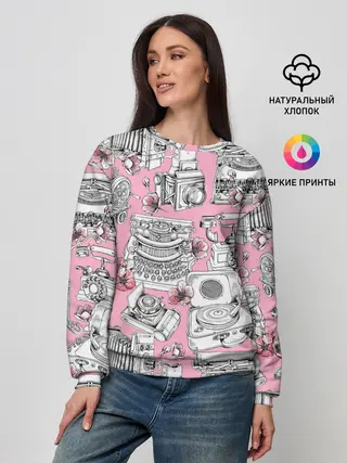 Женский свитшот / Винтаж