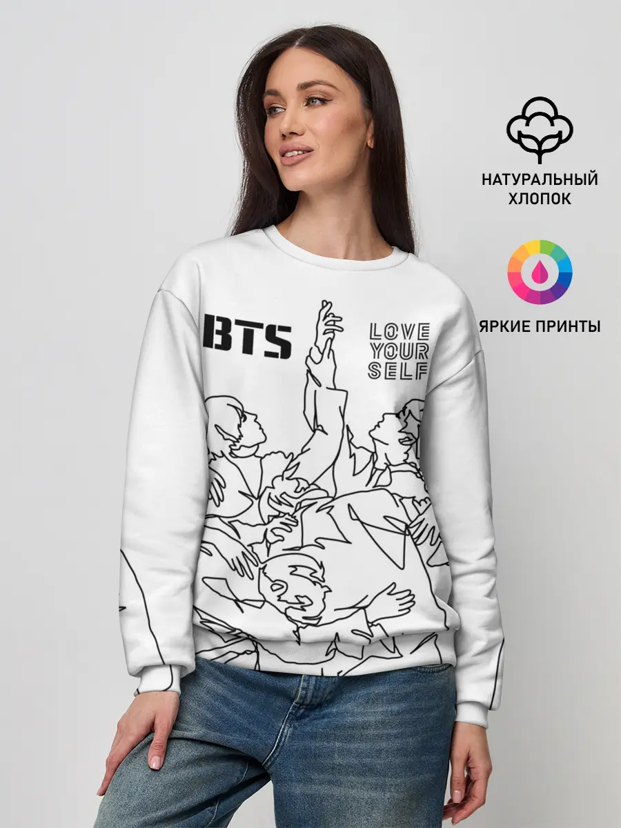 Женский свитшот / BTS