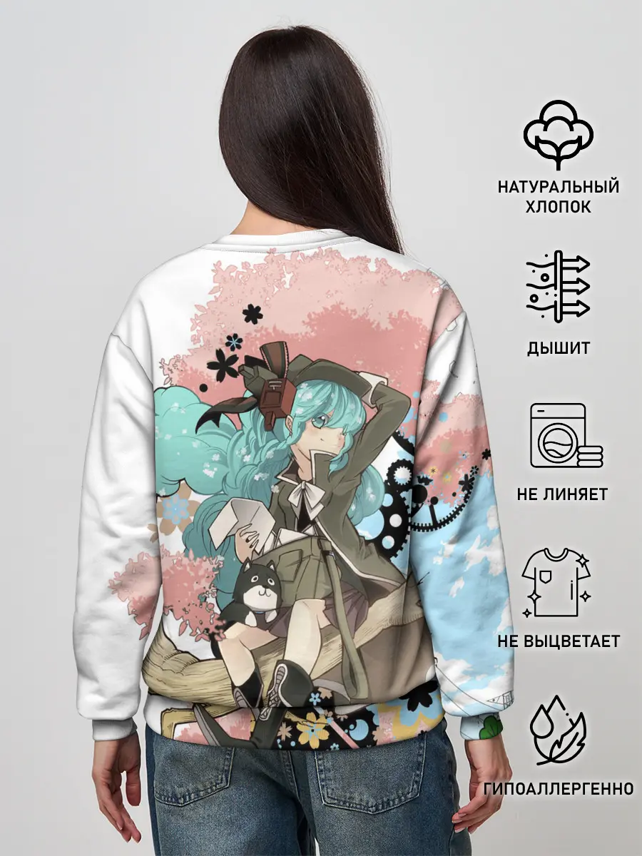 Женский свитшот / Мику Хацунэ