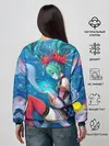 Женский свитшот / Hatsune Miku в чулках