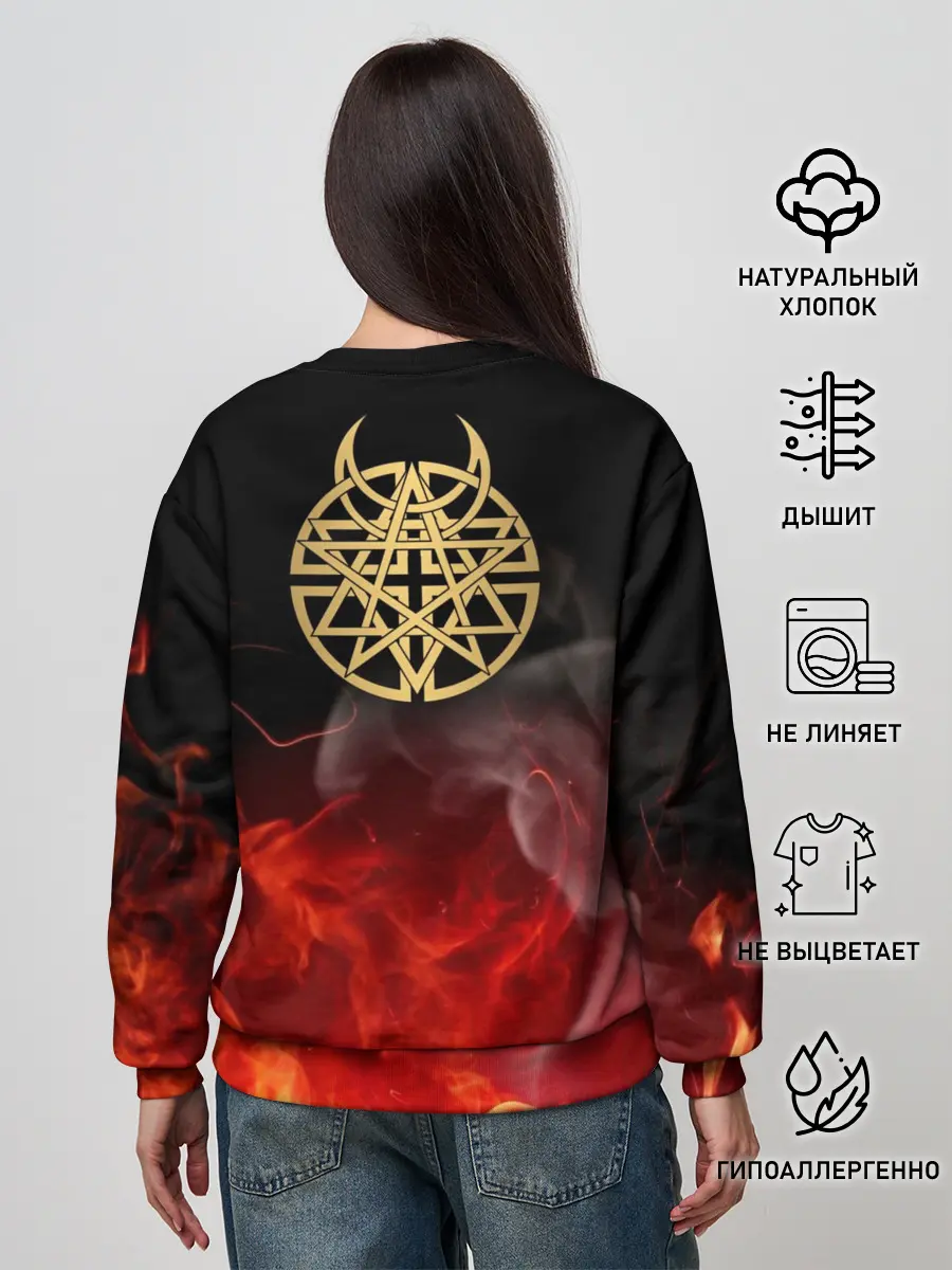 Женский свитшот / Disturbed